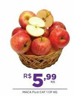 DB Supermercados Maca fuji cat 1 cp kg oferta