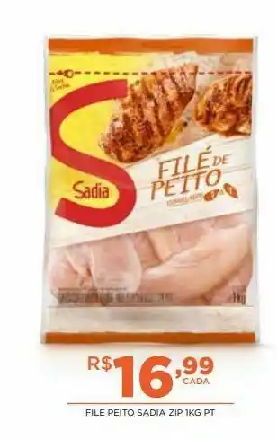 DB Supermercados File peito sadia zip 1kg pt oferta