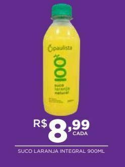 Suco laranja integral 900ml