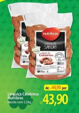 Atacadão Nutricional - linguiça calabresa oferta