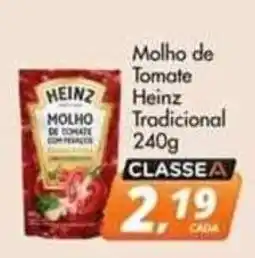 Delta Supermercados molho de tomate heinz tradicional oferta