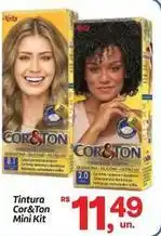 Fort Atacadista Cor & ton - tintura mini kit oferta