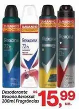 Fort Atacadista Rexona - desodorante aerossol 200ml fragrancias oferta