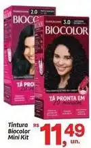 Fort Atacadista Biocolor - tintura bicolor mini kit oferta