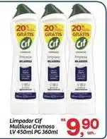 Fort Atacadista Cif - limpador multiuso cremoso lv oferta