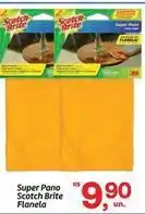 Fort Atacadista Scotch - super pano brite flanela oferta