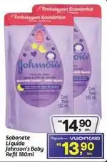 Fort Atacadista Johnson's - sabonete líquido oferta