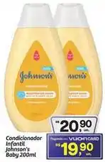 Fort Atacadista Johnson's - condicionador infantil baby oferta