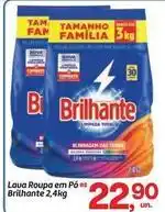 Fort Atacadista Brilhante - lava roupa em pó oferta