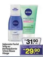 Fort Atacadista Nivea - sabonete facial 145g ou dermaquillante 125ml oferta