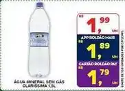 Roldão Claríssima - água mineral sem gas oferta
