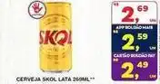 Roldão Skol - cerveja oferta