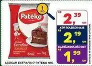 Roldão Pateko - açúcar extrafino oferta