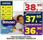 Roldão Rs - fralda descartável ultrasec tamanhos oferta