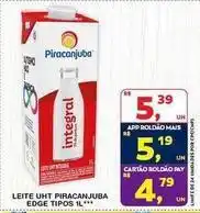 Roldão Piracanjuba - leite uht edge tipos oferta