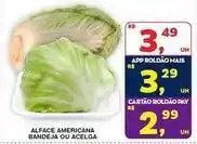 Roldão Mais - alface americana bandeja ou acelga oferta