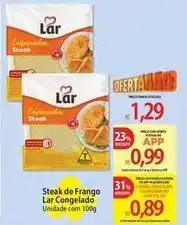 Atacadão Lar - steak de frango oferta