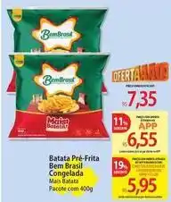 Atacadão Bem brasil - batata pre-frita congelada oferta