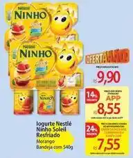 Atacadão Nestlé - logurte ninho soleil reffriado oferta