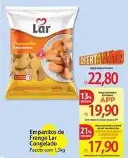 Atacadão Lar - empanitos de frango congelado oferta