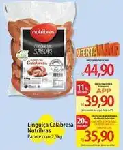 Atacadão Nutricional - linguiça calabresa oferta