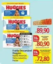 Atacadão Huggies - fralda descartável oferta