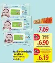 Atacadão Feel clean - toalha umedecida oferta