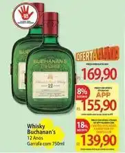 Atacadão Buchanan´s - whisky 12 anos oferta