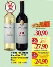 Atacadão Argentino - vinho oferta