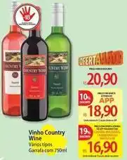 Atacadão Wine - vinho country wine oferta