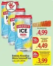 Atacadão Smirnoff - bebida alcoólica mista ice oferta