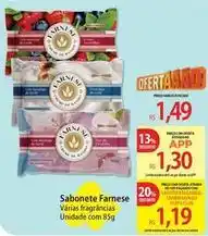 Atacadão Farnese - sabonete oferta