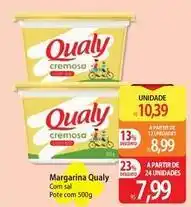 Atacadão Qualy - margarina com sal pote com 500g oferta