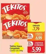 Atacadão Seara - tekitos congelado oferta