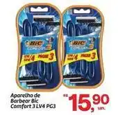 Fort Atacadista Bic - aparelho de barbear comfort 3 lv4 pg3 oferta