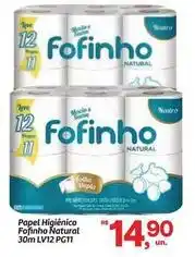 Fort Atacadista Natural - papel higiênico fofinho oferta