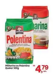 Fort Atacadista Quaker - milharina ou polentina oferta
