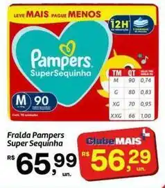 Fort Atacadista Pampers - fralda super sequinha oferta