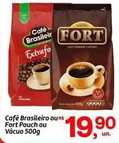 Fort Atacadista Fort - café brasileiro ours pouch ou vacuo oferta
