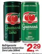Fort Atacadista Guaraná - refrigerante antarctica zero lata oferta
