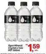 Fort Atacadista Rs - água mineral crystal c/ gás oferta