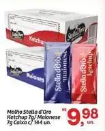 Fort Atacadista Stella d'oro - molho ketchup 7g/maionese 7g caixa c/ 144 un oferta