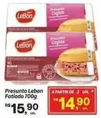 Fort Atacadista Lebon - presunto fatiado oferta