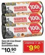 Super - saco de lixo dover roll economico rolo