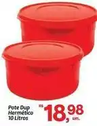 Fort Atacadista Rs - pote dup hermetico 10 litros oferta