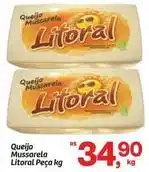 Fort Atacadista Litoral - queijo mussarela oferta