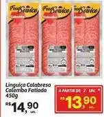 Fort Atacadista De - linguica calabresa calemba fatiada oferta