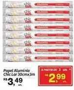 Fort Atacadista Chic - papel alumínio oferta