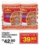 Fort Atacadista Nobre - linguiça calabresa oferta