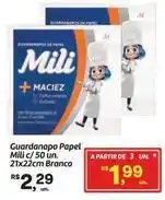 Fort Atacadista Mili - guardanapo papel oferta